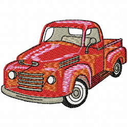 Pickup Truck Embroidery Design 3 Pickup Truck Embroidery Design 3